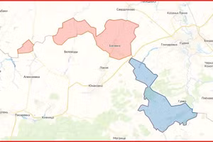 Đòn tấn công toàn diện tuyến biên giới tỉnh Sumy