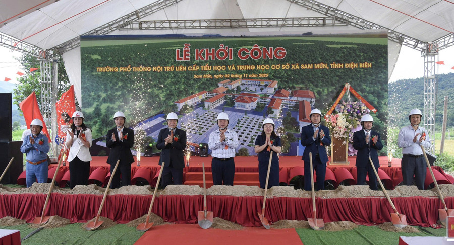 Khởi công Trường PTNT Liên cấp tiểu học và THCS xã Sam Mứn. db-2.jpg