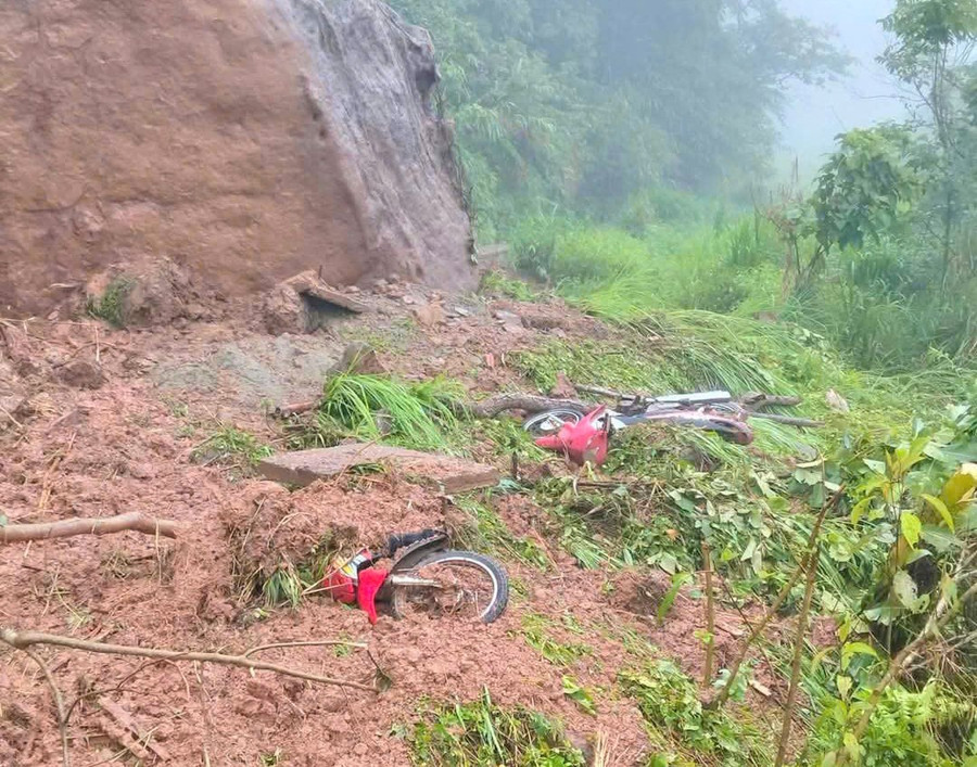 Sạt lở gây thiệt hại tại xã Khun Há, huyện Tam Đường. mua-lu-3.jpg
