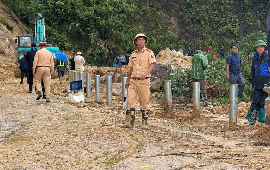 Khu vực xảy ra vụ sạt lở thuộc xã Bình Lư, tỉnh Lai Châu.