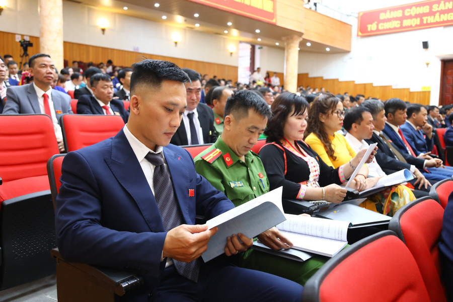 Các đại biểu nghiên cứu tài liệu Đại hội. db-6.jpg
