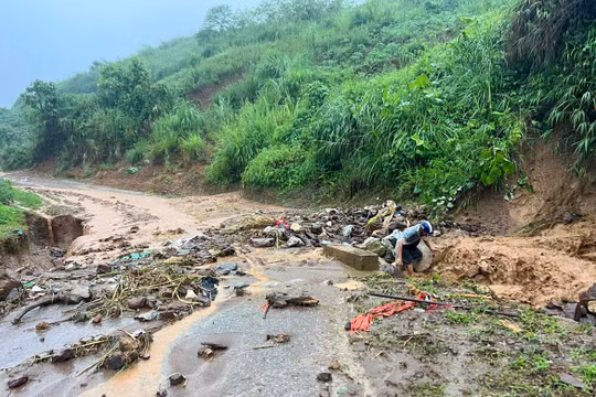 Điện Biên là địa phương thường xuyên xảy ra lũ quét và sạt lở đất mỗi khi mùa mưa đến.