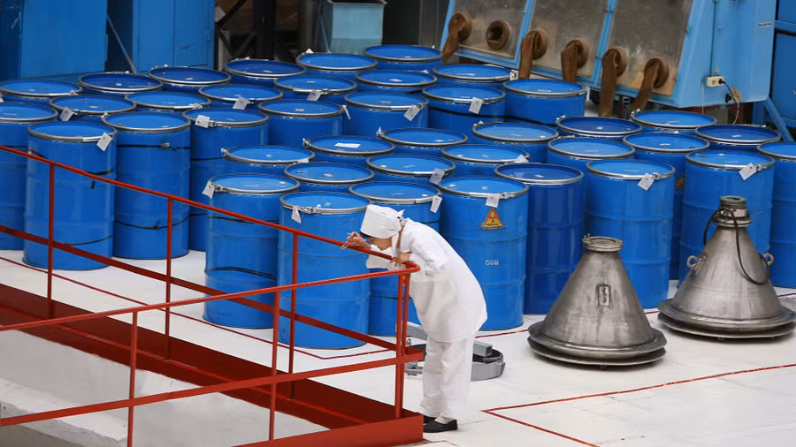 Các cường quốc đang quan tâm tới nguồn uranium tại Kazakhstan.