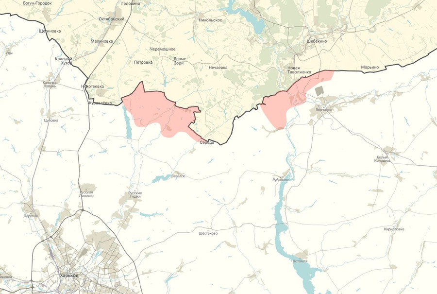 Chiến trường đã được đẩy sang khu vực Đông Bắc Ukraine.