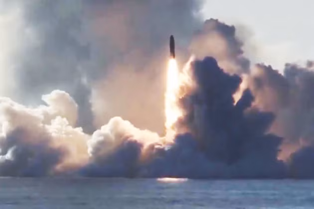 Tên lửa đạn đạo xuyên lục địa Bulava của Nga là vũ khí rất lợi hại.