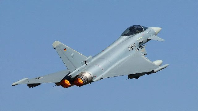 Tiêm kích Eurofighter Typhoon được Thổ Nhĩ Kỳ xem như lựa chọn thay thế F-16V.