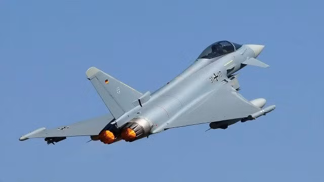 Tiêm kích Eurofighter Typhoon được Thổ Nhĩ Kỳ xem như lựa chọn thay thế F-16V.