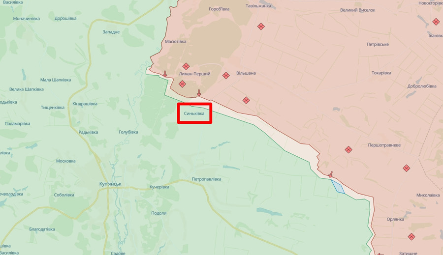 Làng Sinkivka là một vị trí nhỏ nhưng khó chiếm đối với Quân đội Nga. Làng Sinkivka là một vị trí nhỏ nhưng khó chiếm đối với Quân đội Nga.