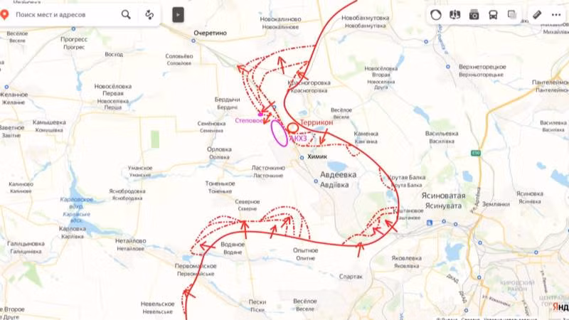 Binh sĩ Nga đạt được đột phá quan trọng tại Marinka.