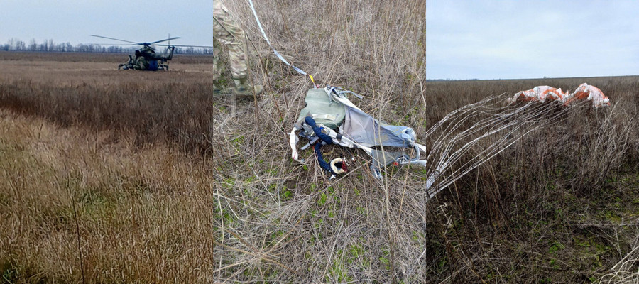 Trực thăng cứu hộ Nga hạ cánh tại nơi dù của phi công lái chiến đấu cơ Su-34 tiếp đất. Trực thăng cứu hộ Nga hạ cánh tại nơi dù của phi công lái chiến đấu cơ Su-34 tiếp đất.