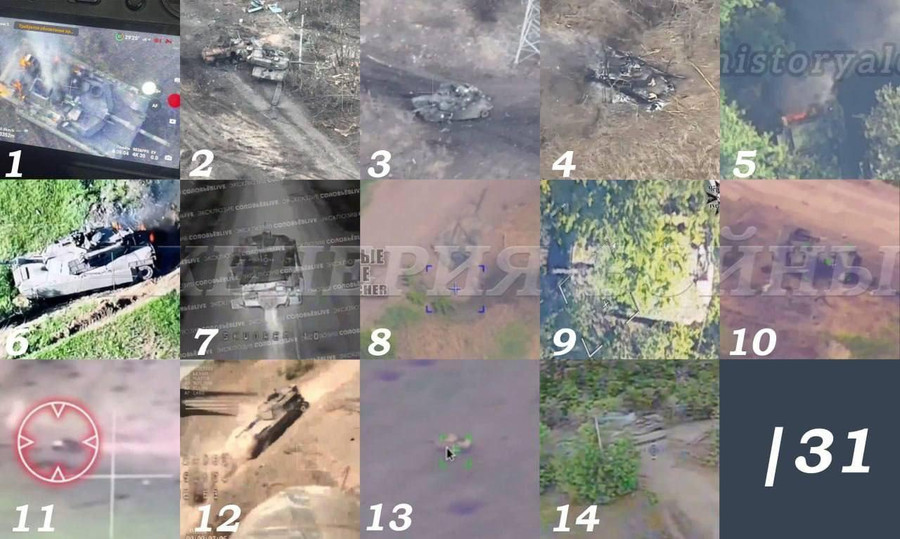 Đã có 14 xe tăng Abrams bị phá hủy trên chiến trường Ukraine.