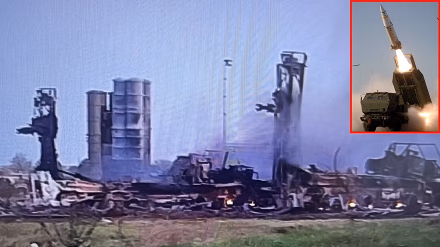 Hệ thống phòng không S-400 Triumf được cho là thiệt hại sau cuộc tấn công của tên lửa đạn đạo chiến thuật MGM-140 ATACMS.