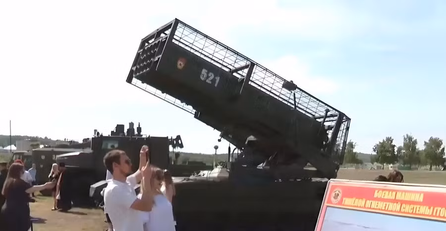 TOS-3 Dragon kết hợp những phẩm chất tốt nhất của Solntsepek và Tosochka