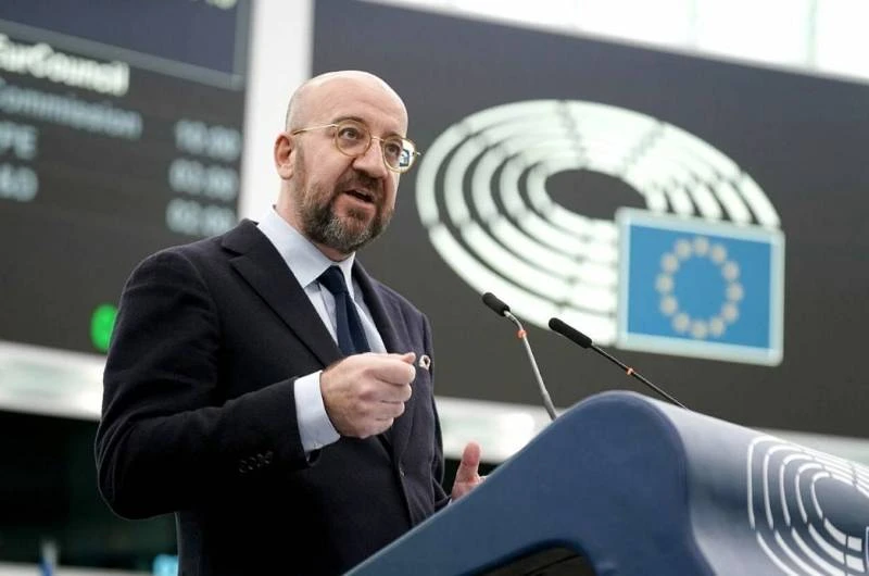 Chủ tịch Hội đồng Châu Âu - ông Charles Michel thúc giục thông qua các khoản viện trợ mới dành cho Ukraine.