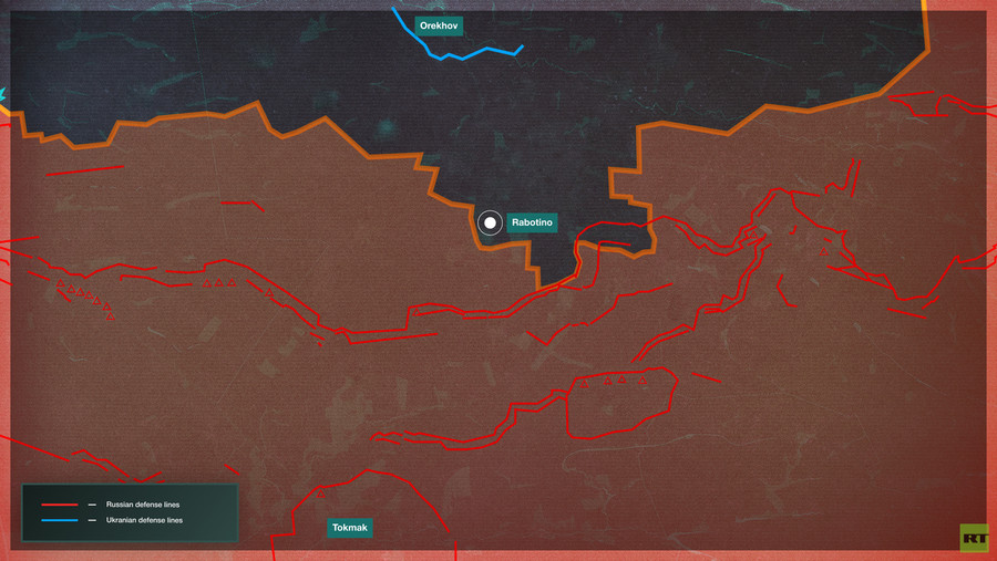 Chiến trường quan trọng nhất hiện nay là làng Rabotino thuộc khu vực Zaporozhye.