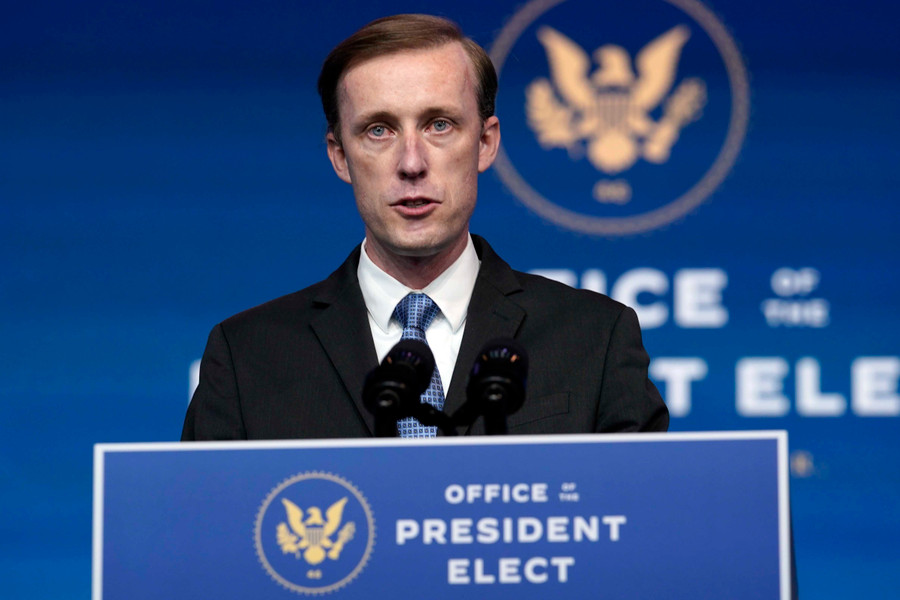 Ông Jake Sullivan - Cố vấn An ninh Quốc gia của Tổng thống Joe Biden đưa ra tuyên bố trấn an Ukraine.