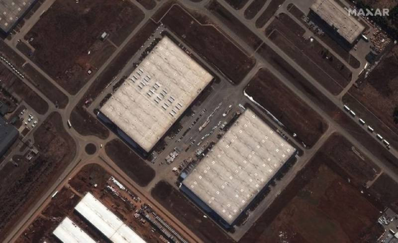 Không ảnh cho thấy nhà sản xuất UAV Iran của Nga đã hoàn thành toàn bộ.