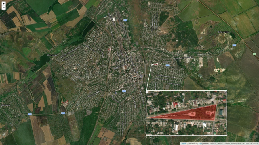 Lính đánh thuê Wagner đã tiến được vào khu vực đặt tượng đài xe tăng tại thành phố Bakhmut. Lính đánh thuê Wagner đã tiến được vào khu vực đặt tượng đài xe tăng tại thành phố Bakhmut.