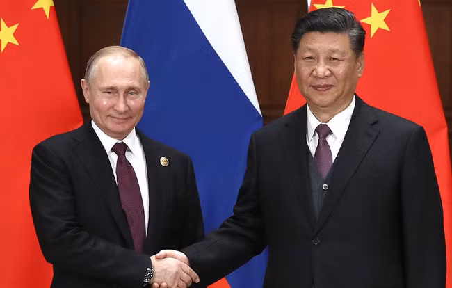 Quan hệ Nga - Trung Quốc đã được đẩy mạnh trong thời gian qua.