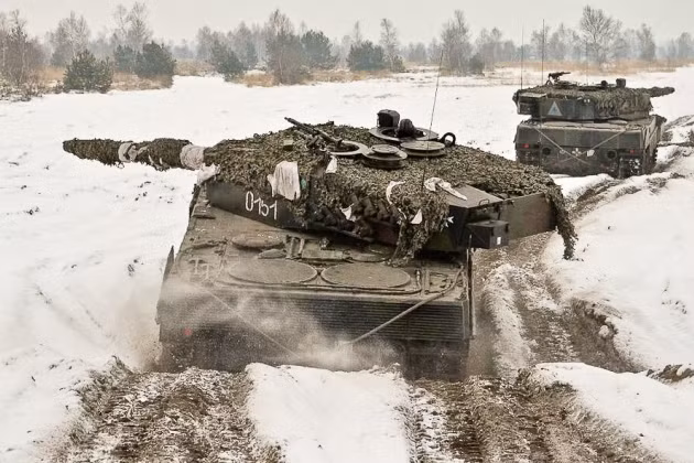 Xe tăng Leopard 2 gây ác mộng cho lính Wagner?