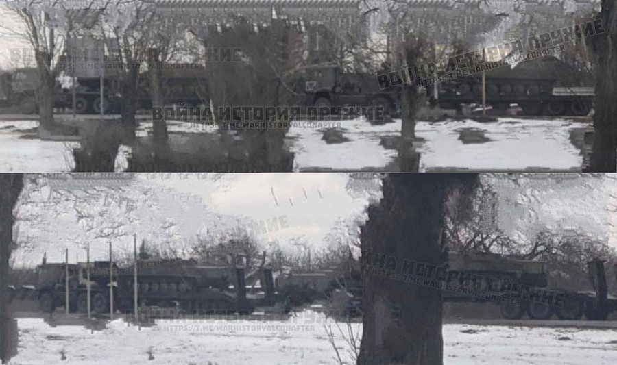 Xe bọc thép chở quân BTR-50P được Quân đội Nga đưa từ kho dự trữ ra chiến trường.