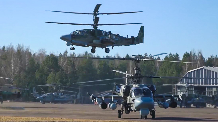 Trực thăng tấn công Ka-52 Alligator của Nga đã phải chịu thiệt hại khá nặng nề trên chiến trường Ukraine. Trực thăng tấn công Ka-52 Alligator của Nga đã phải chịu thiệt hại khá nặng nề trên chiến trường Ukraine.