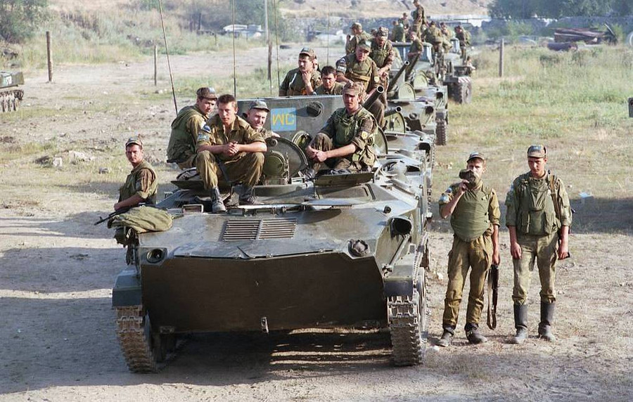 Quân đội Nga đang có mặt tại Transnistria dưới danh nghĩa &quot;lính gìn giữ hòa bình&quot;.