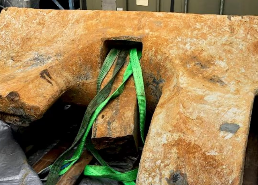 Mỏ neo được tìm thấy tại nơi đường ống dẫn khí đốt Balticconnector hư hỏng. Mỏ neo được tìm thấy tại nơi đường ống dẫn khí đốt Balticconnector hư hỏng.