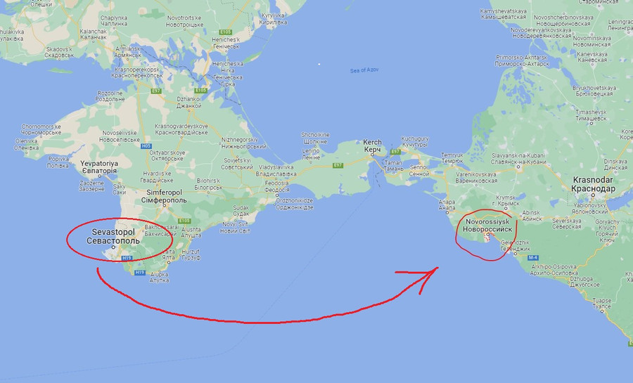 Tàu chiến của Hạm đội Biển Đen đã phải thực hiện chuyến hải trình khá dài. Tàu chiến của Hạm đội Biển Đen đã phải thực hiện chuyến hải trình khá dài.