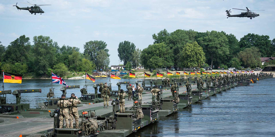 NATO dự định sẽ gây sức ép lên Nga thông qua một lực lượng tác chiến lớn ngay sát biên giới.