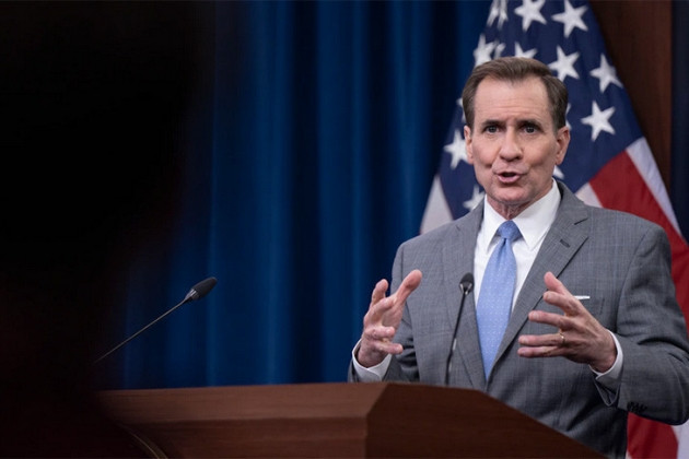 Ông John Kirby khẳng định Hải quân Mỹ sẽ không hộ tống tàu chở ngũ cốc Ukraine tại Biển Đen.