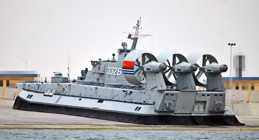 Thông tin mới về tàu đổ bộ đệm khí Zubr của Hải quân Trung Quốc