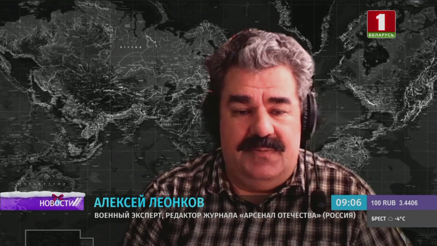 Chuyên gia quân sự người Nga Alexey Leonkov.