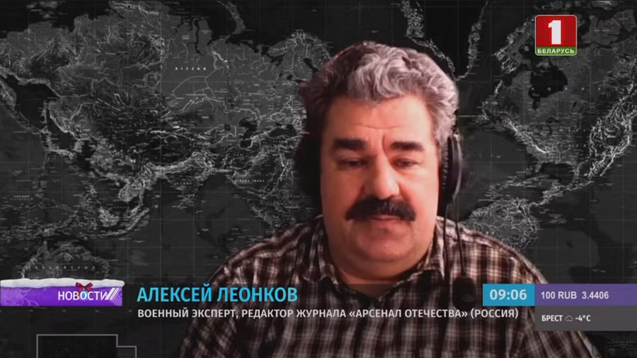 Chuyên gia quân sự người Nga Alexey Leonkov.