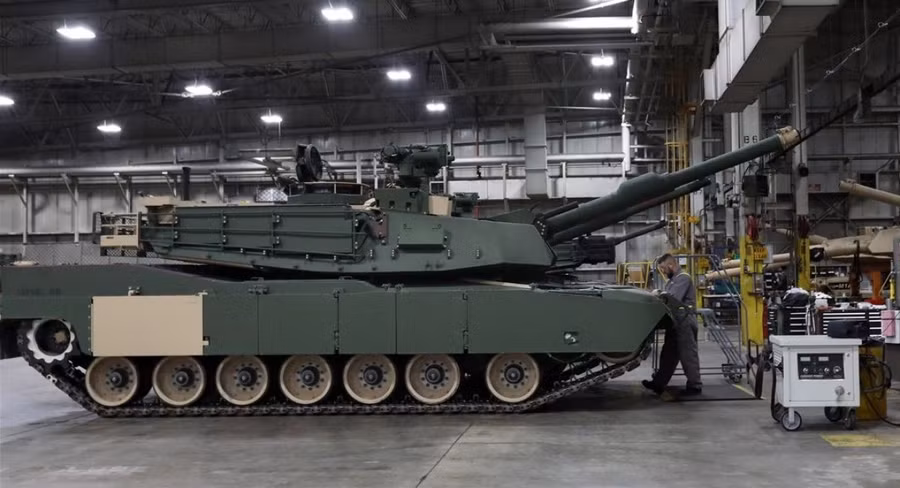 Số lượng xe tăng Abrams được Mỹ cung cấp theo các hợp đồng hiện chỉ là 12 chiếc mỗi tháng.