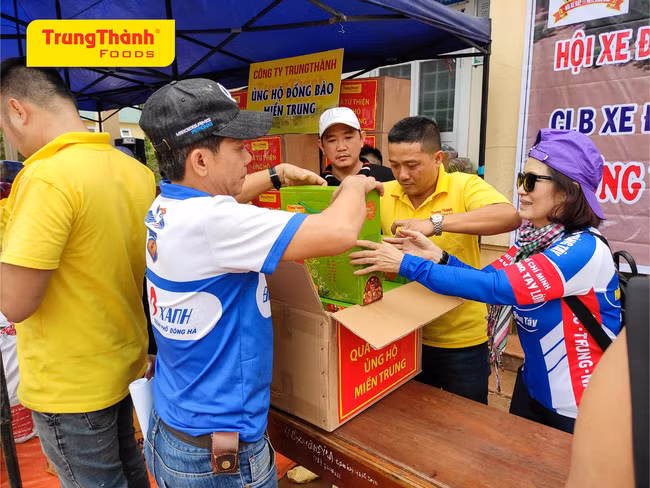 Công ty TrungThành hướng về đồng bào miền Trung ruột thịt - Ảnh 9.