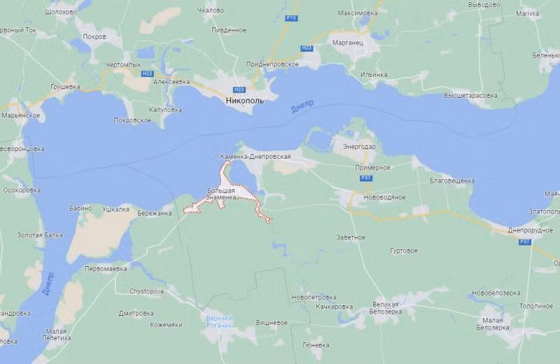 Giao tranh đang diễn ra tại khu vực "Vùng xám" của Zaporozhye.