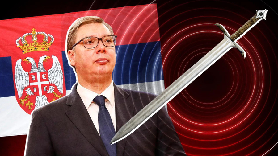 Tổng thống Serbia Aleksandar Vucic đang đứng trước một bài toán khó Tổng thống Serbia Aleksandar Vucic đang đứng trước một bài toán khó