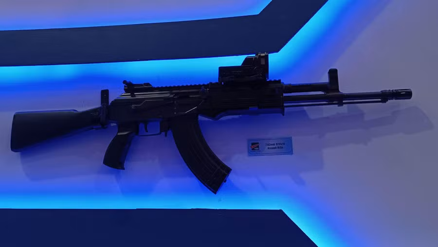 Súng STV-410 ra mắt Triển lãm Quốc phòng Việt Nam 2022: Nét tương đồng AK-15