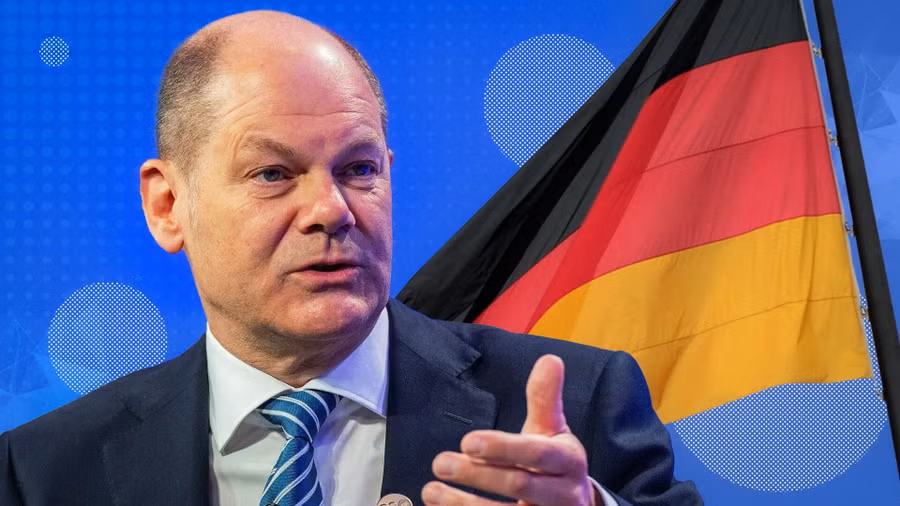 Thủ tướng Đức Olaf Scholz đang đối diện tình thế rất khó xử vì cuộc xung đột Nga - Ukraine.