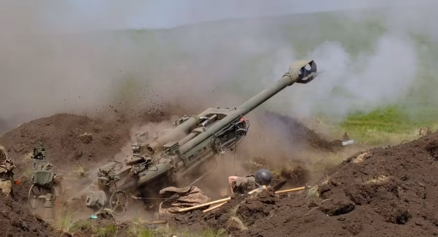 Ngoài thiết giáp, pháo binh vẫn là trọng tâm của gói viện trợ quân sự mới nhất mà Mỹ cung cấp cho Ukraine.