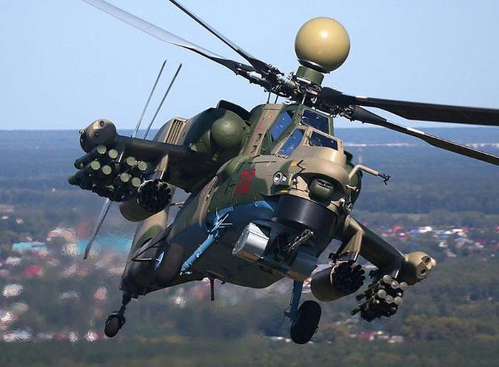 Trực thăng tấn công Mi-28 của Nga được xem là "sát thủ" đối với xe tăng đối phương. Trực thăng tấn công Mi-28 của Nga được xem là "sát thủ" đối với xe tăng đối phương.
