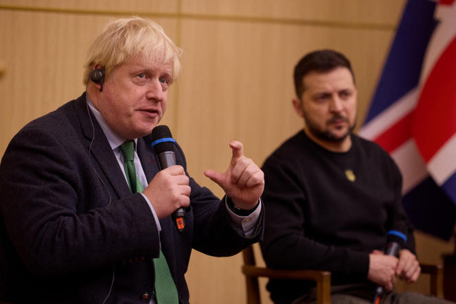 Cựu Thủ tướng Anh Boris Johnson là đồng minh thân thiết của Ukraine trong cuộc chiến với Nga. Cựu Thủ tướng Anh Boris Johnson là đồng minh thân thiết của Ukraine trong cuộc chiến với Nga.