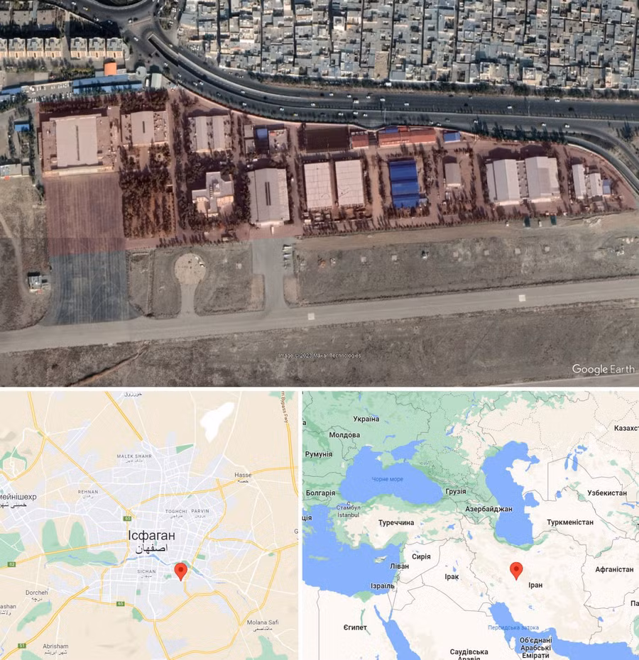 Nhà máy sản xuất UAV cảm tử Shahed-136 nằm tại thành phố Isfahan của Iran đã trở thành mục tiêu của một cuộc tấn công đầy bí ẩn.