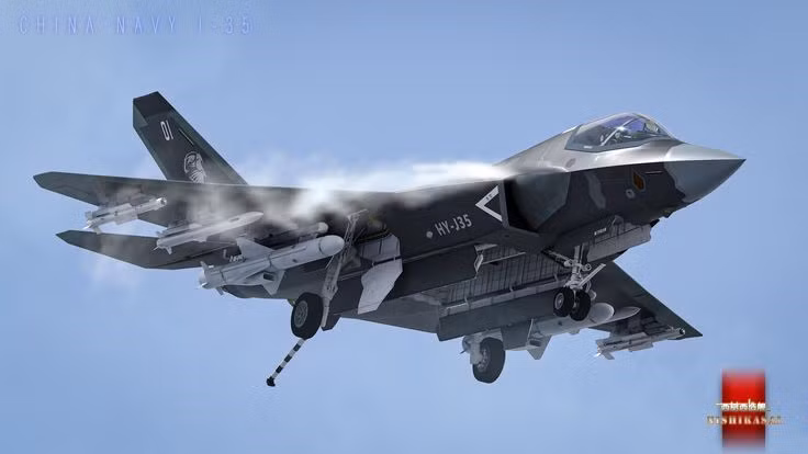 Tiêm kích hạm J-35 có thực sự mạnh như những gì truyền thông Trung Quốc mô tả?