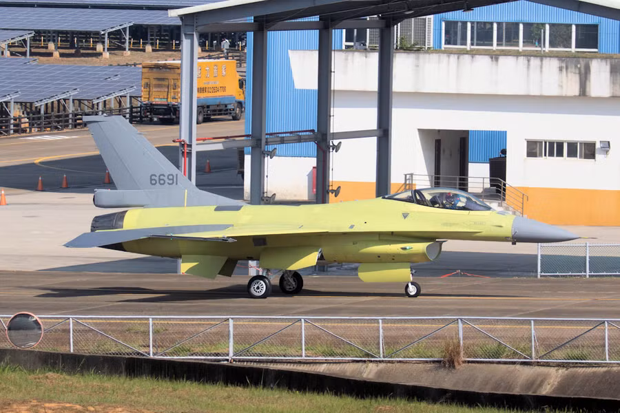 Tiêm kích F-16 Block 72 của Đài Loan.
