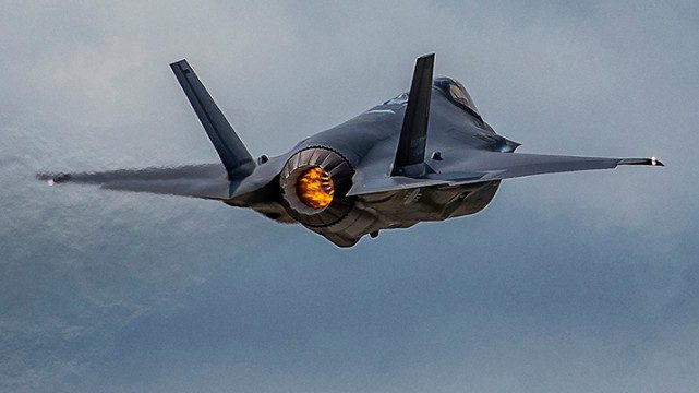 Tiêm kích tàng hình thế hệ năm F-35I Adir của Không quân Israel.