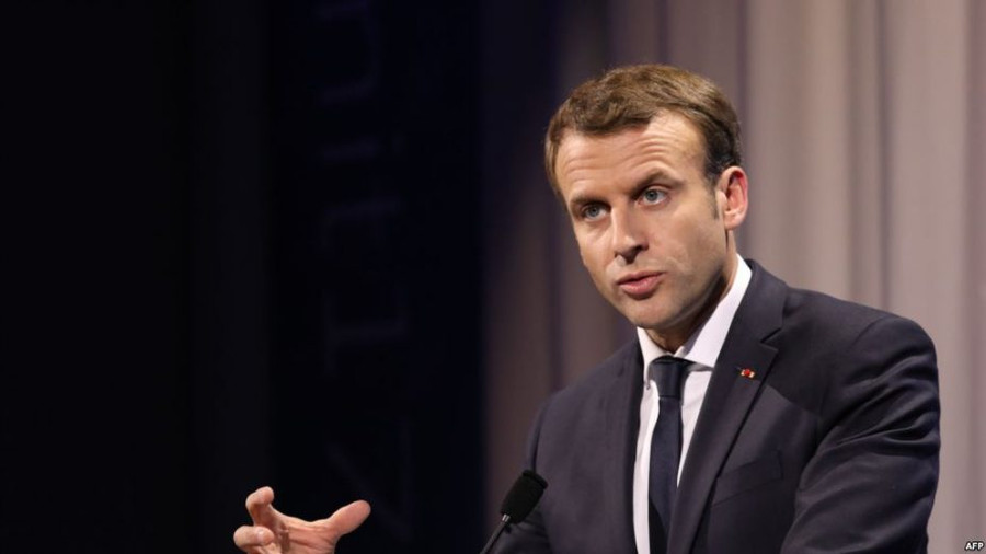 Tổng thống Pháp Emmanuel Macron.