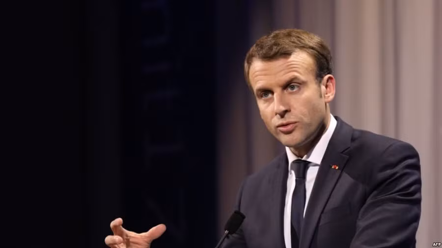 Tổng thống Pháp Emmanuel Macron.