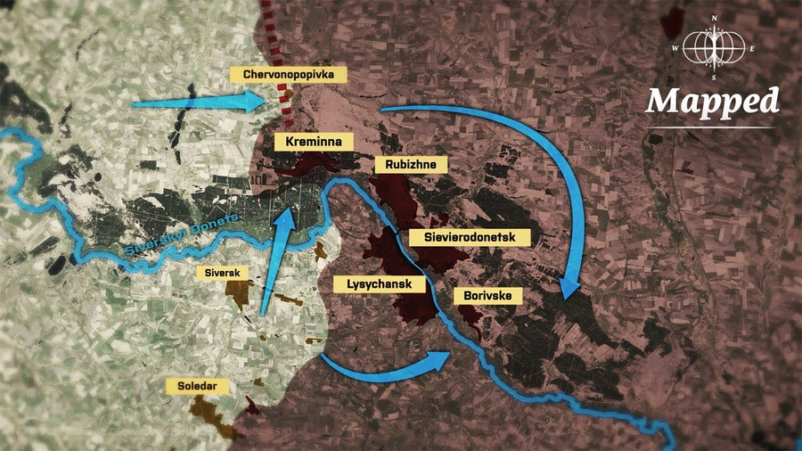 Những trận giao tranh ác liệt xung quanh khu vực Kreminna đã được báo cáo.